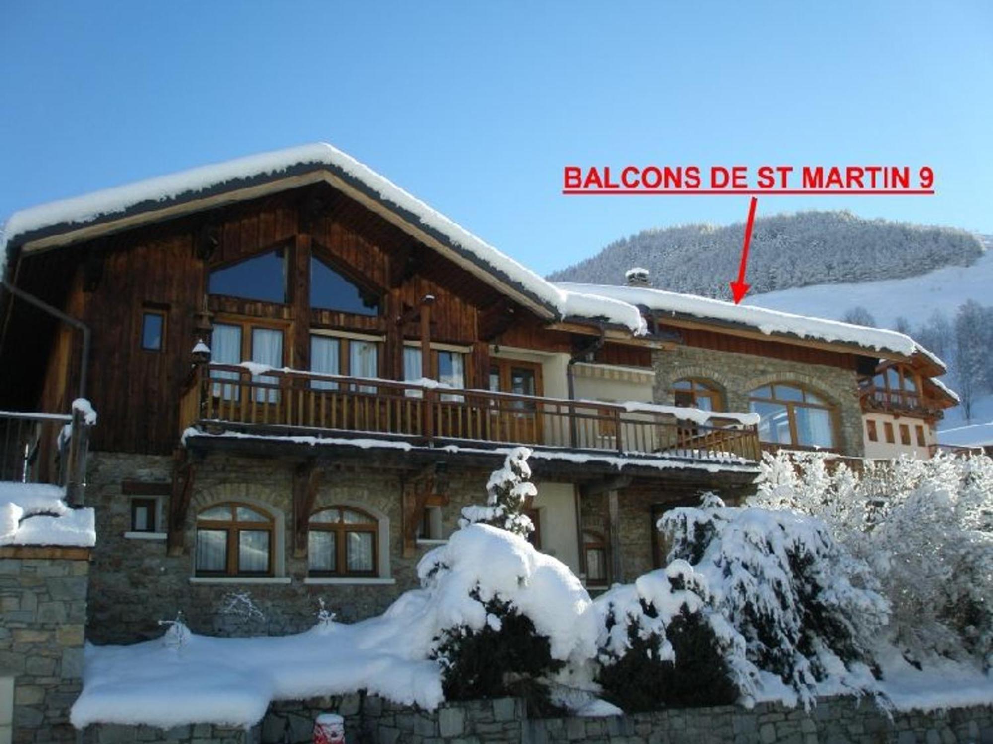 Chalet Confort 10 Pers, 5 Chambres, Wifi, Animaux Admis, Parking - Fr-1-452-59 Saint-Martin-de-Belleville Luaran gambar